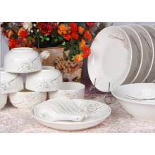 high quality ceramic dinner set with customized logo